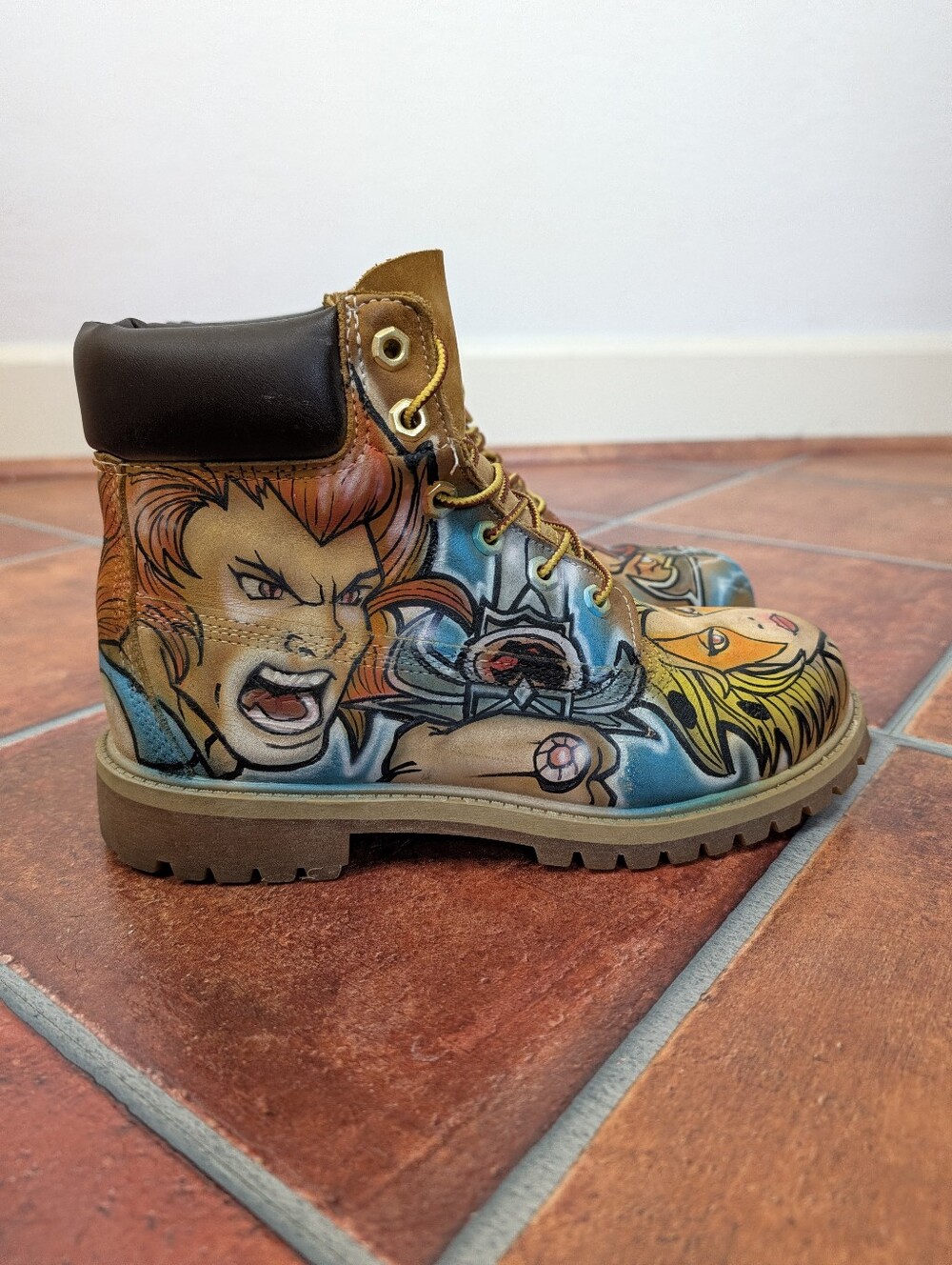 Custom Hand-Painted ThunderCats Timberland Boots
